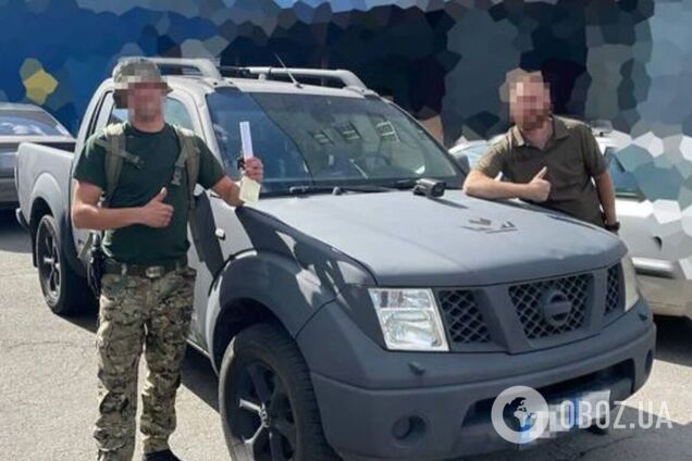 Нацгвардія отримала позашляховик Nissan Navara від Favbet Foundation