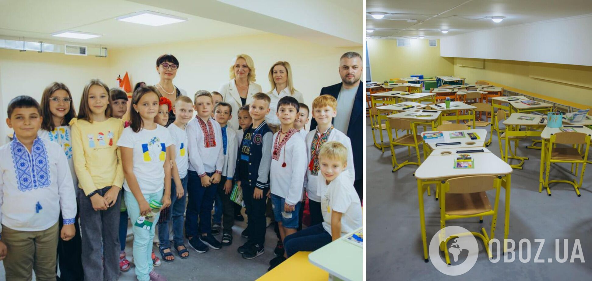 В Киеве презентовали новые школьные укрытия: Гришина призвала нардепов присоединяться к их обновлению по всей стране