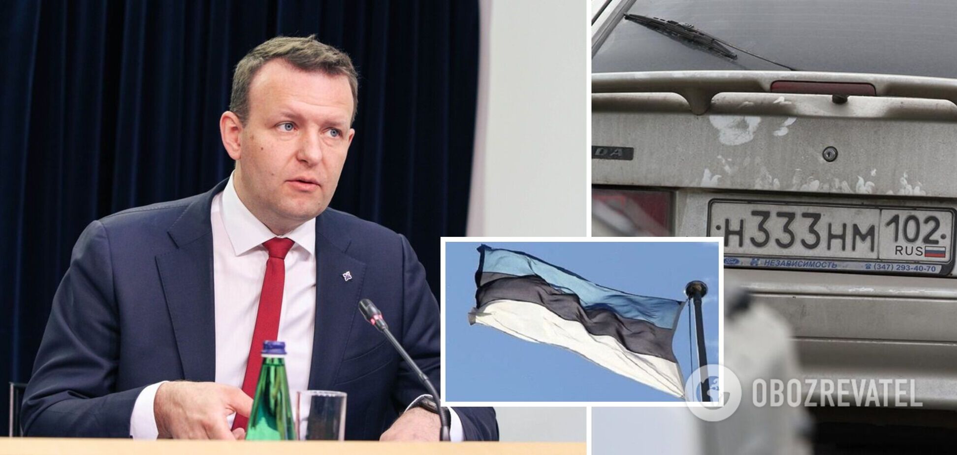 В Эстонии предлагают конфисковывать автомобили с российскими номерами
