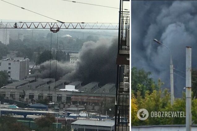 У Самарі спалахнула потужна пожежа на заводі, валить дим. Фото і відео