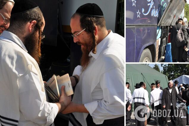 За добу в Україну прибуло майже 11 тис. паломників-хасидів: яка ситуація в Умані зараз і які обмеження діють. Фото