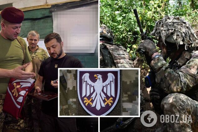 'Дякую за захист України на Запорізькому напрямку': Зеленський відзначив воїнів 82-ї окремої десантно-штурмової бригади. Фото