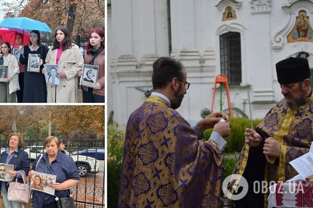 В Киеве отслужили панихиду за журналистами, погибшими во время полномасштабной войны с Россией. Фото