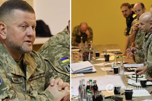 'Чекаємо на хороші новини щодо зброї': Залужний провів переговори з партнерами з Британії та США