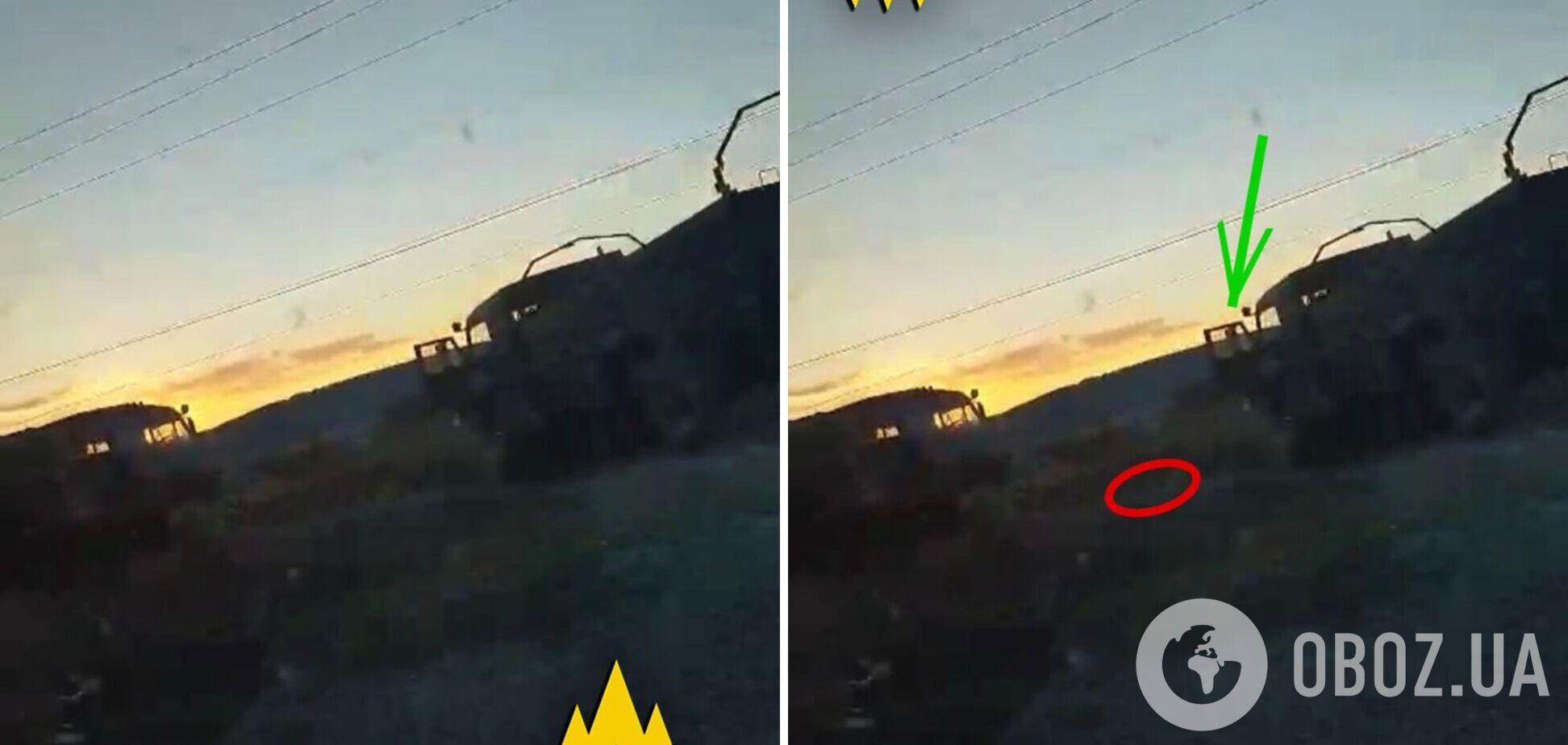 Партизаны 'Атеш' в Геническе взорвали два грузовика с оккупантами. Фото