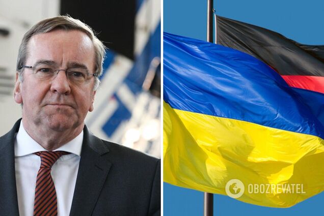 Міністр оборони Німеччини назвав єдину умову миру в Україні