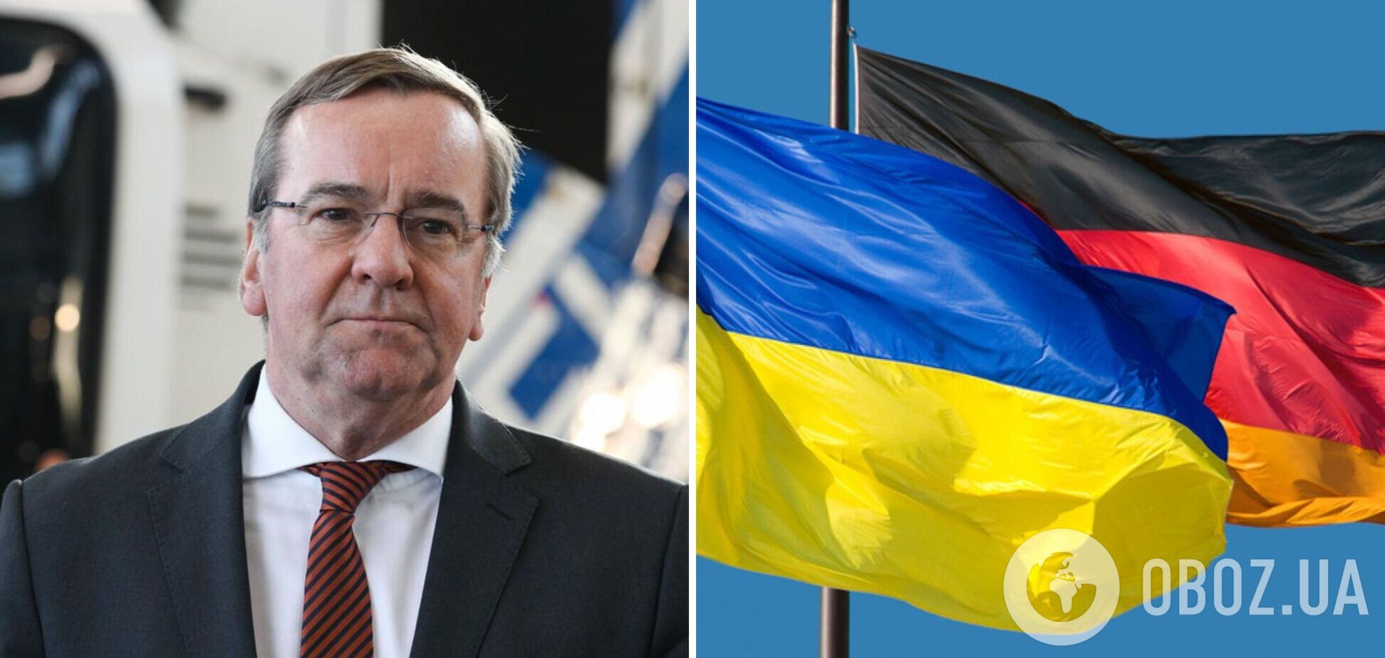 Міністр оборони Німеччини назвав єдину умову миру в Україні