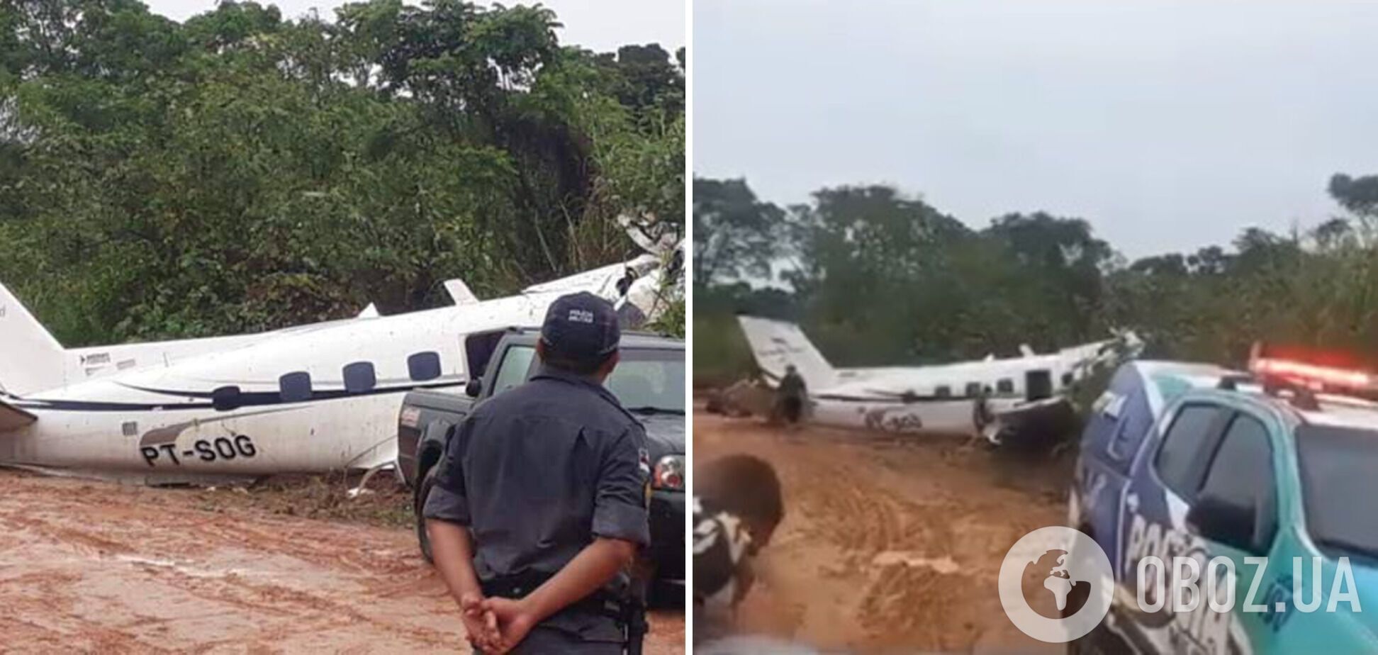 У Бразилії розбився літак з туристами, загинуло 14 осіб. Фото і відео