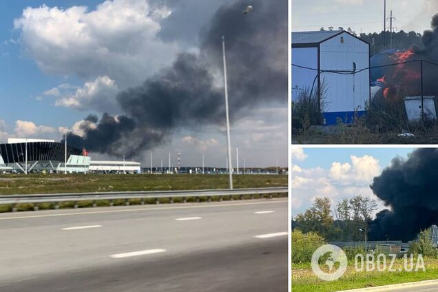 В российском Екатеринбурге произошел масштабный пожар в промзоне: детали и фото