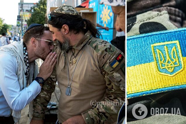 Зустріч воїна та паломника в Умані