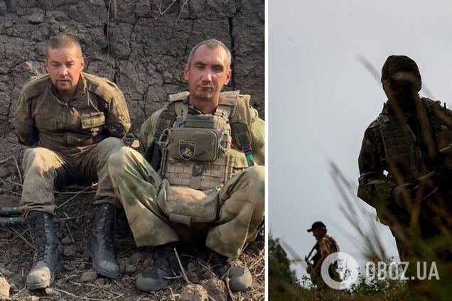 Пленные российские оккупанты