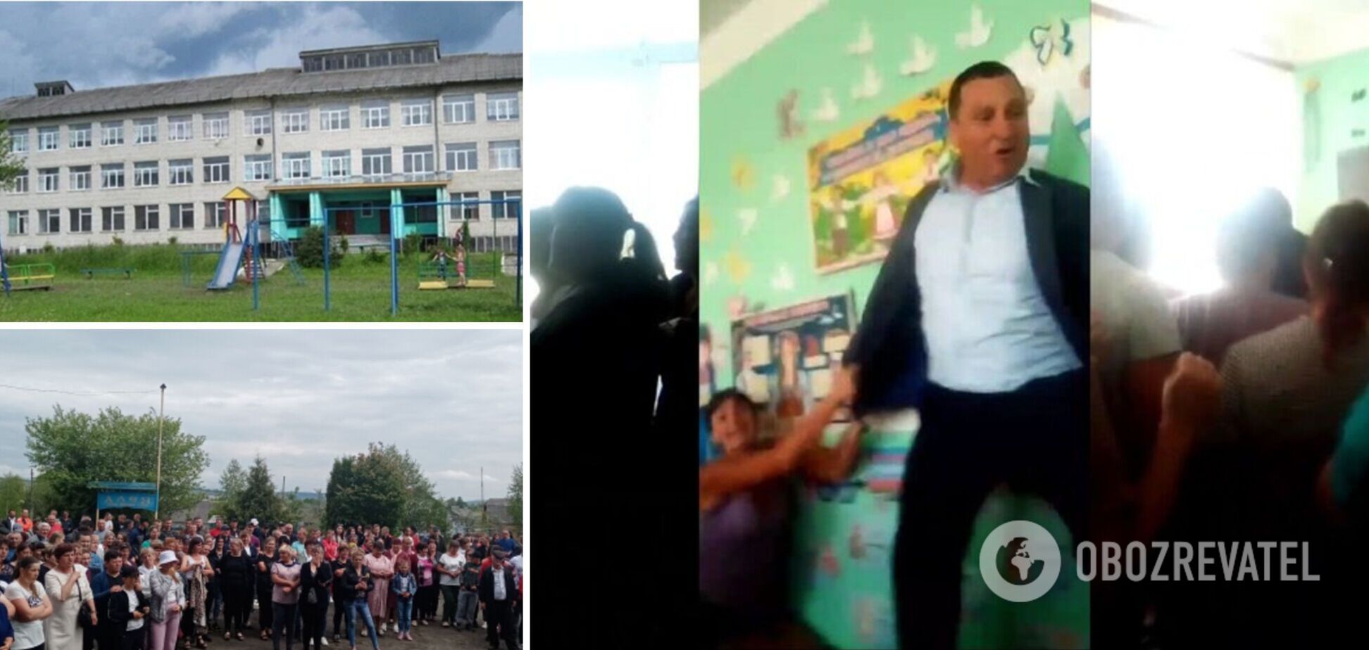 На Львівщині село повстало проти директора школи: його звинувачують у булінгу та рукоприкладстві