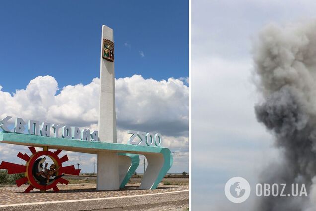 В Евпатории разгорелся масштабный пожар: есть данные о прилетах. Фото