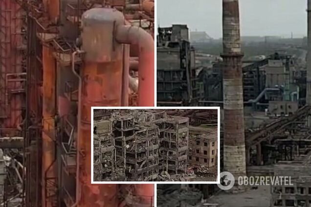 'Фортеця незламності' досі мстить окупантам: у мережі показали, яка зараз на вигляд 'Азовсталь'. Відео