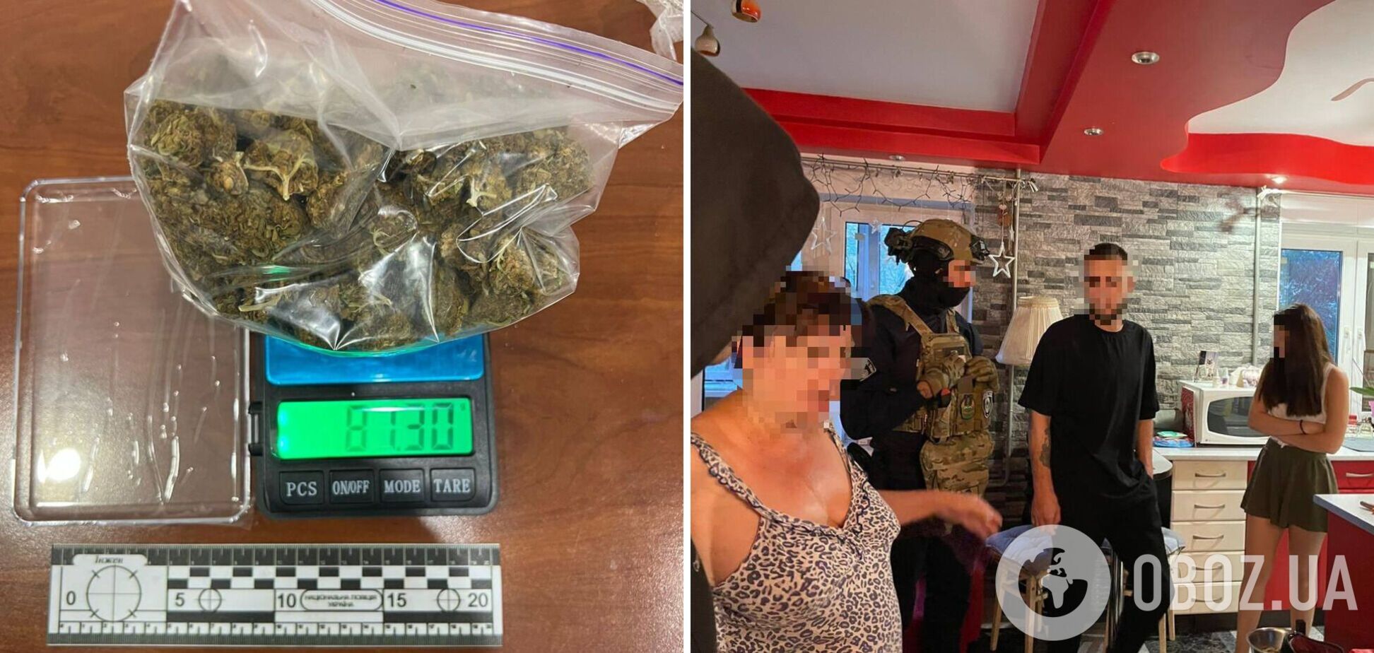 Занимались сбытом наркотиков с миллионными оборотами: в Киеве разоблачили преступную группу из семи человек. Фото