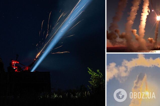 Росія вночі атакувала Україну 24 'Шахедами' й 17 ракетами: сили ППО збили 35 цілей