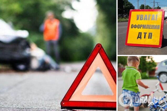 В Україні більшає ДТП за участю дітей
