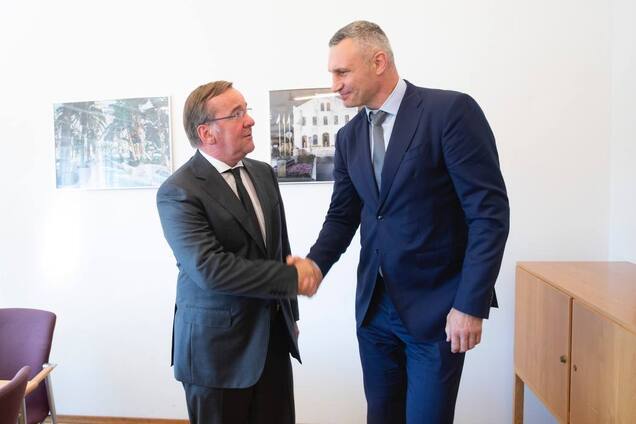 Кличко поблагодарил немецких партнеров за новый пакет военной помощи на 400 млн евро