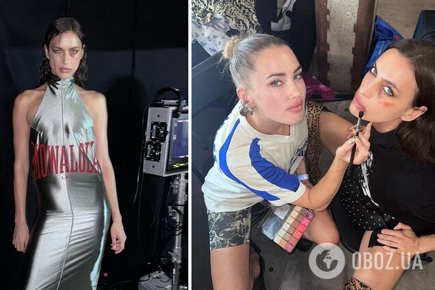 Россиянка Ирина Шейк опозорилась на весь мир на модном показе с синяком под глазом. Скандальные фото