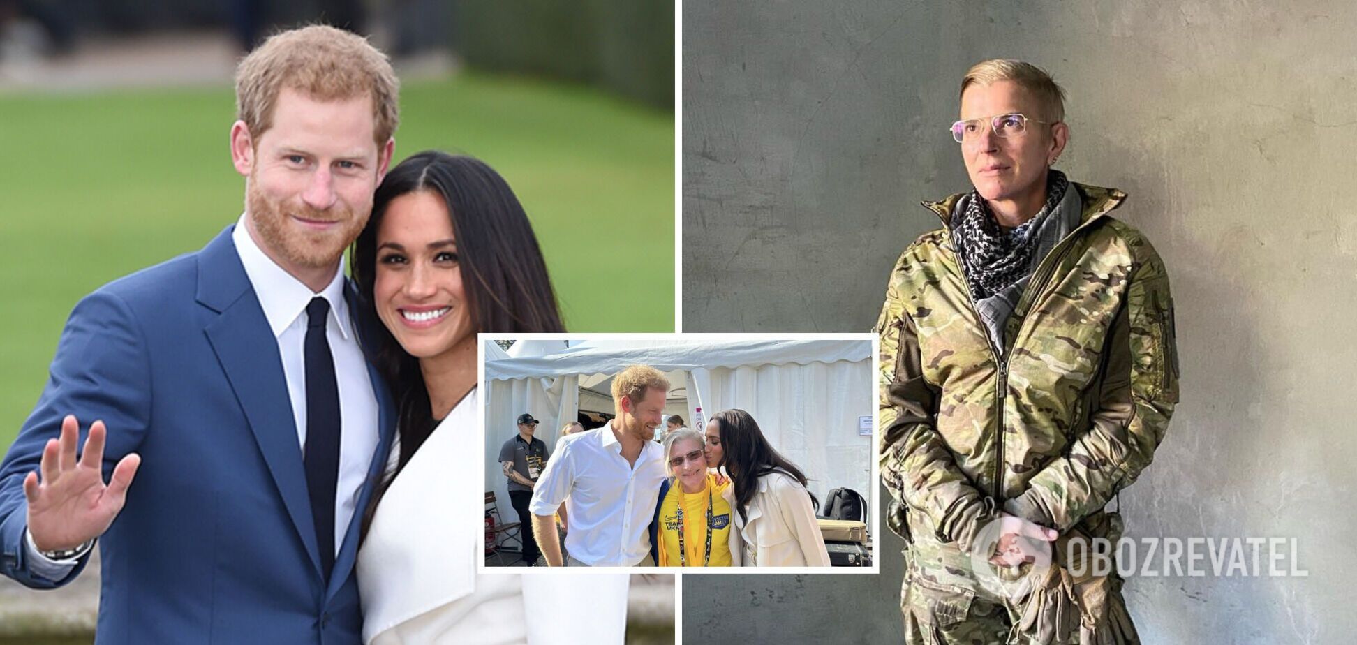 'Щирий і співчутливий': українська парамедикиня 'Тайра' поділилася враженнями від знайомства з принцом Гаррі та Меган Маркл. Фото