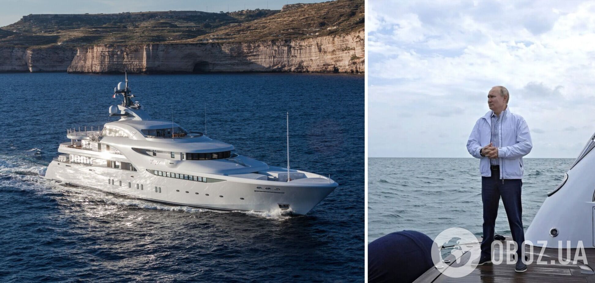 Одна из самых роскошных в мире: в сеть попали новые фото и уникальные документы о яхте Путина 'Грейсфул'