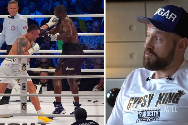 'Стонал и плакал 5 минут': Фьюри высмеял Усика за бой с Дюбуа