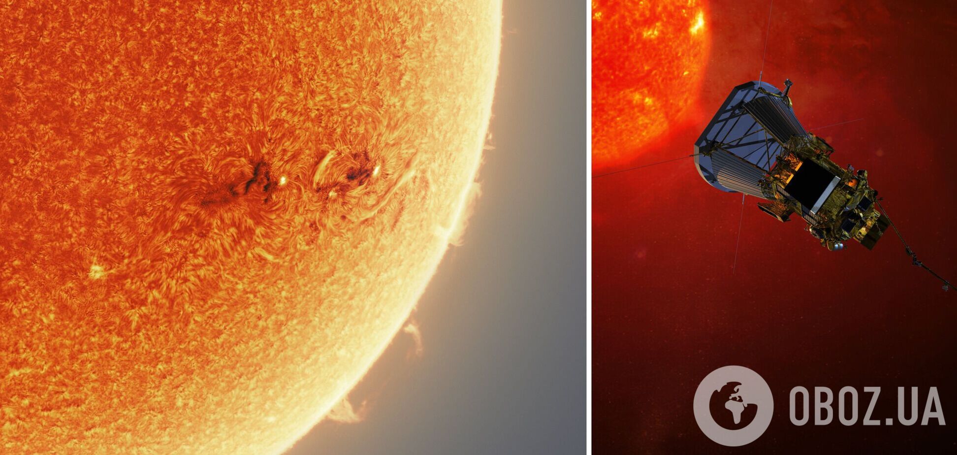 Зонд NASA столкнулся с солнечным взрывом и показал то, чего раньше никто не видел. Видео