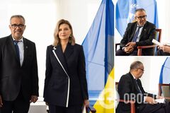 'Треба рятувати не лише життя, а і його якість': Олена Зеленська зустрілась в США з гендиректором ВООЗ. Фото