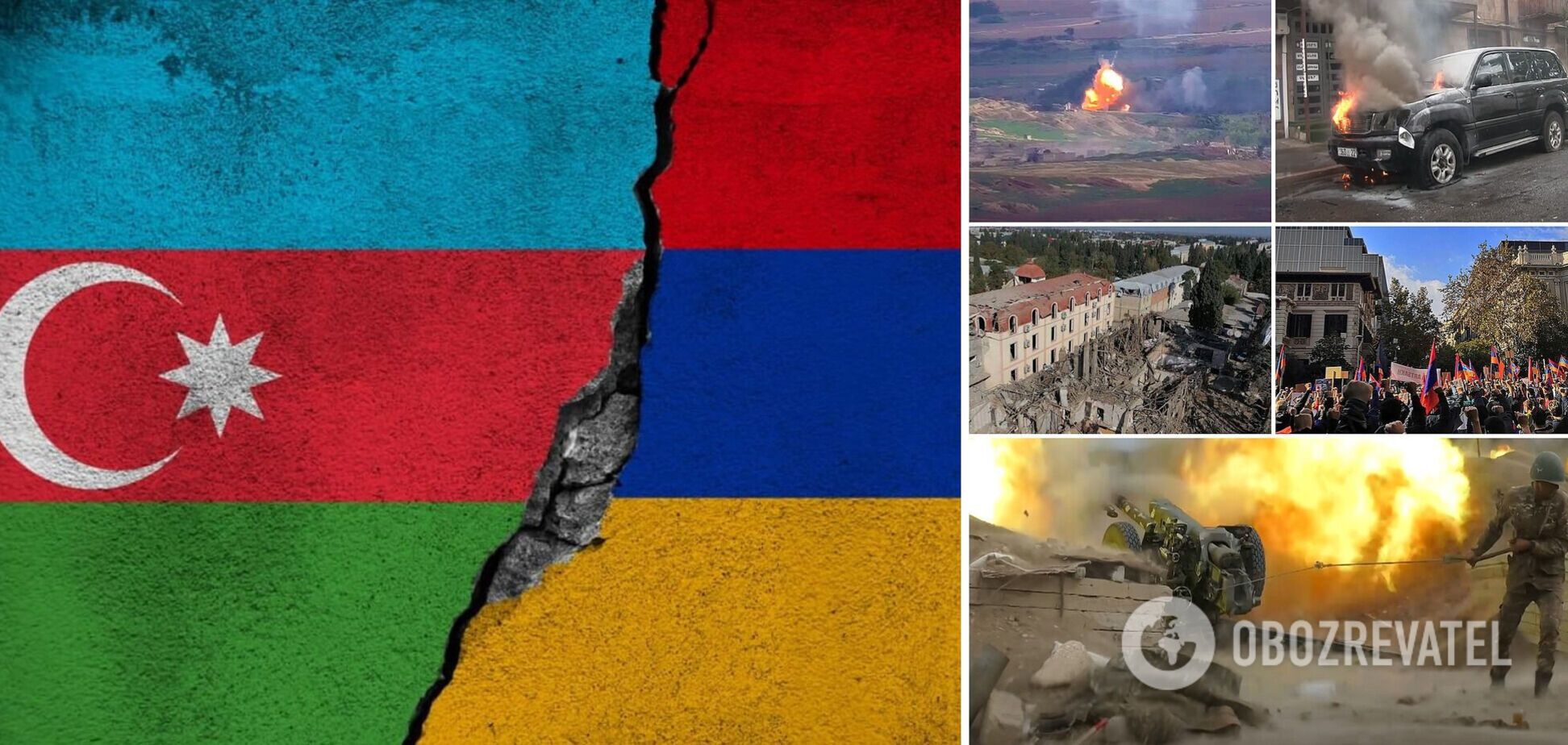 Чому Азербайджан та Вірменія ворогують через Нагірний Карабах: детальне роз'яснення і карта