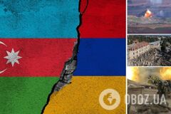 Чому Азербайджан та Вірменія ворогують через Нагірний Карабах: детальне роз'яснення і карта