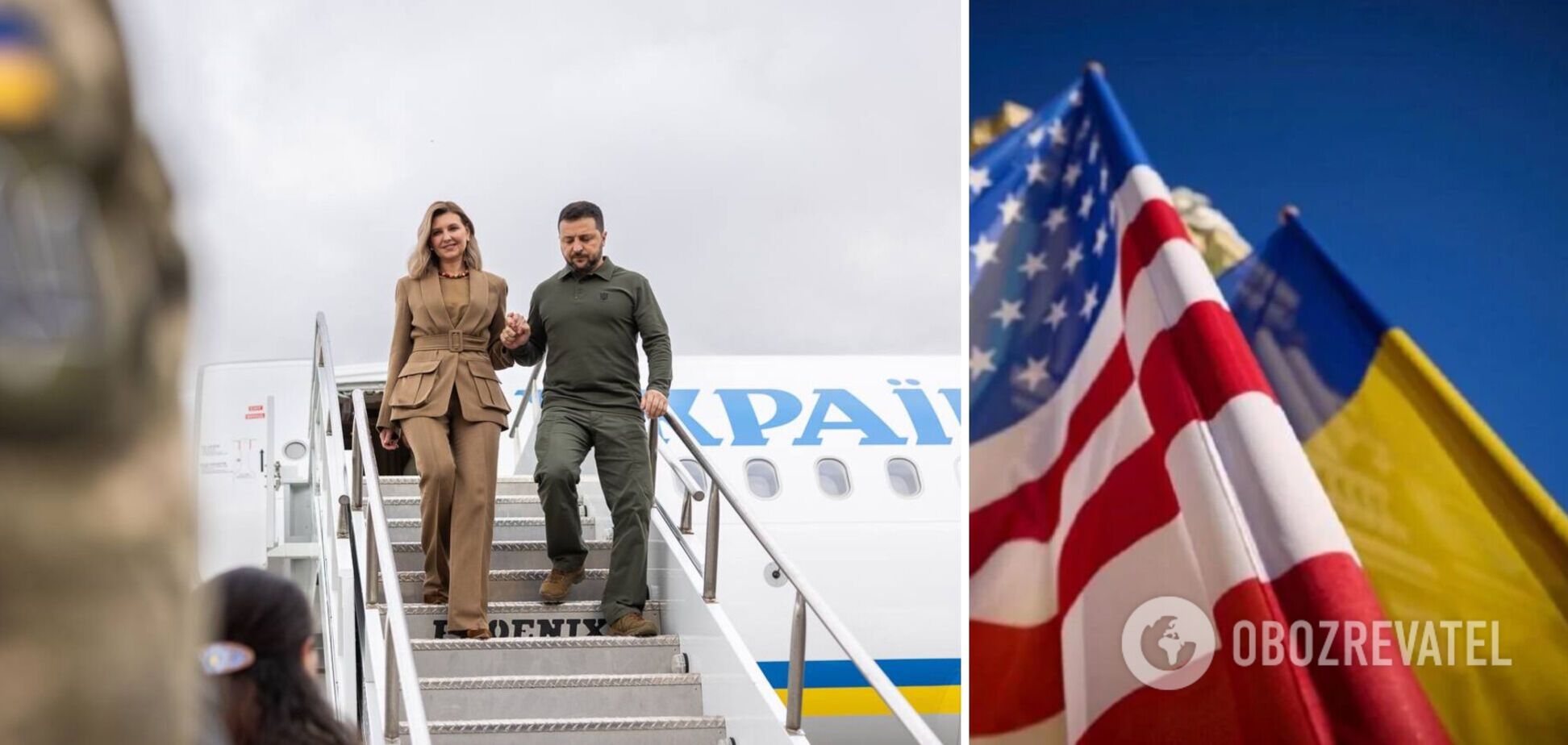 Из аэропорта сразу в госпиталь к украинским воинам: Зеленский прилетел в Нью-Йорк. Фото, видео