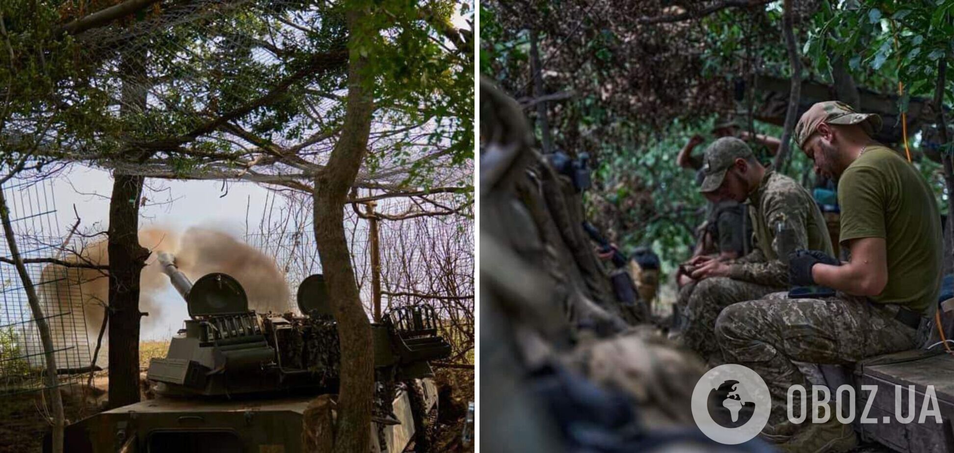 Забезпечує тактичну перевагу: воїни 10-ї бригади 'Едельвейс' показали роботу САУ. Фото