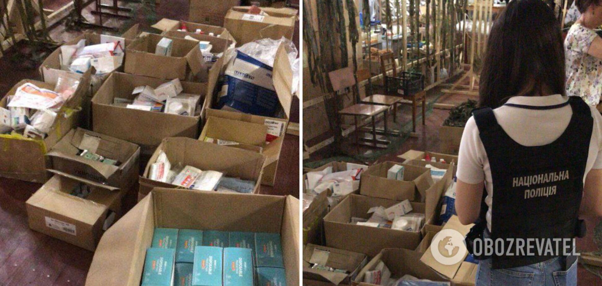 Торговал гуманитарной помощью: в Ирпене разоблачили псевдоволонтера. Фото