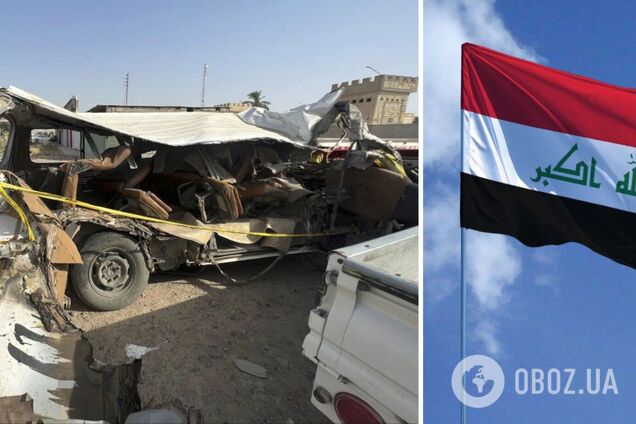 В Іраку автобус з паломниками потрапив у ДТП: 18 людей загинуло. Фото
