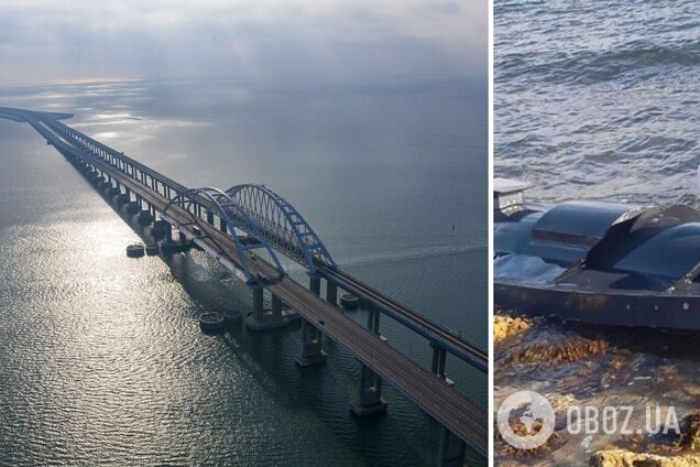 Работали Sea Baby: год назад СБУ ударила по Крымскому мосту. Видео