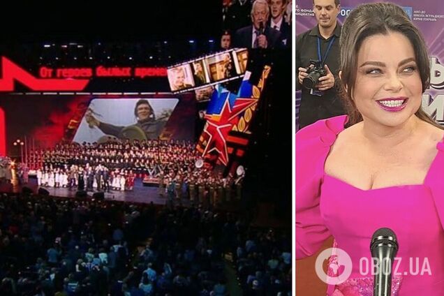 Предательница Королева опозорилась в Кремле образом 'санкционной' Барби от 11-летнего сына Киркорова. Фото