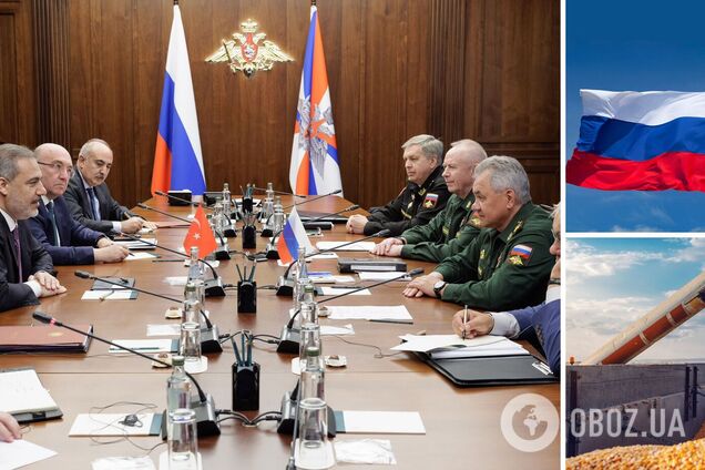 Очільник МЗС Туреччини у Москві обговорив зернову угоду з Шойгу: що відомо