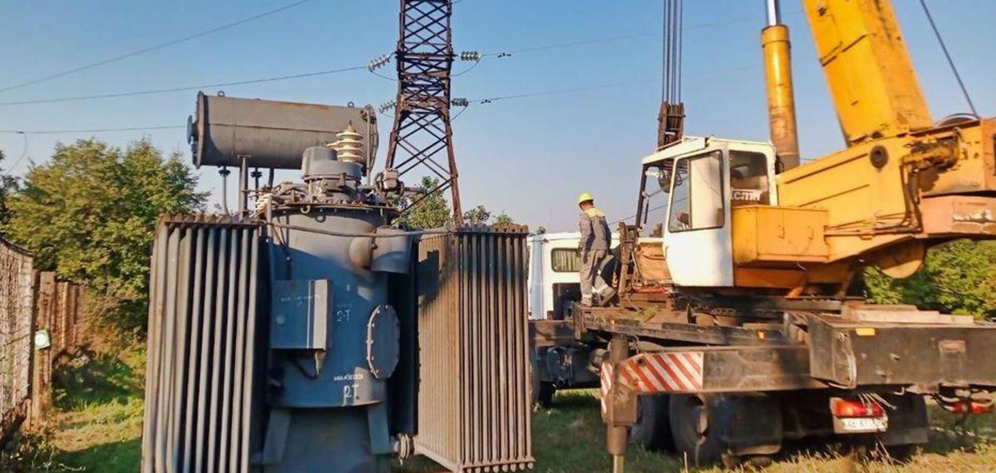 ДТЭК снабдил электроэнергией новый водопровод после подрыва Каховской ГЭС