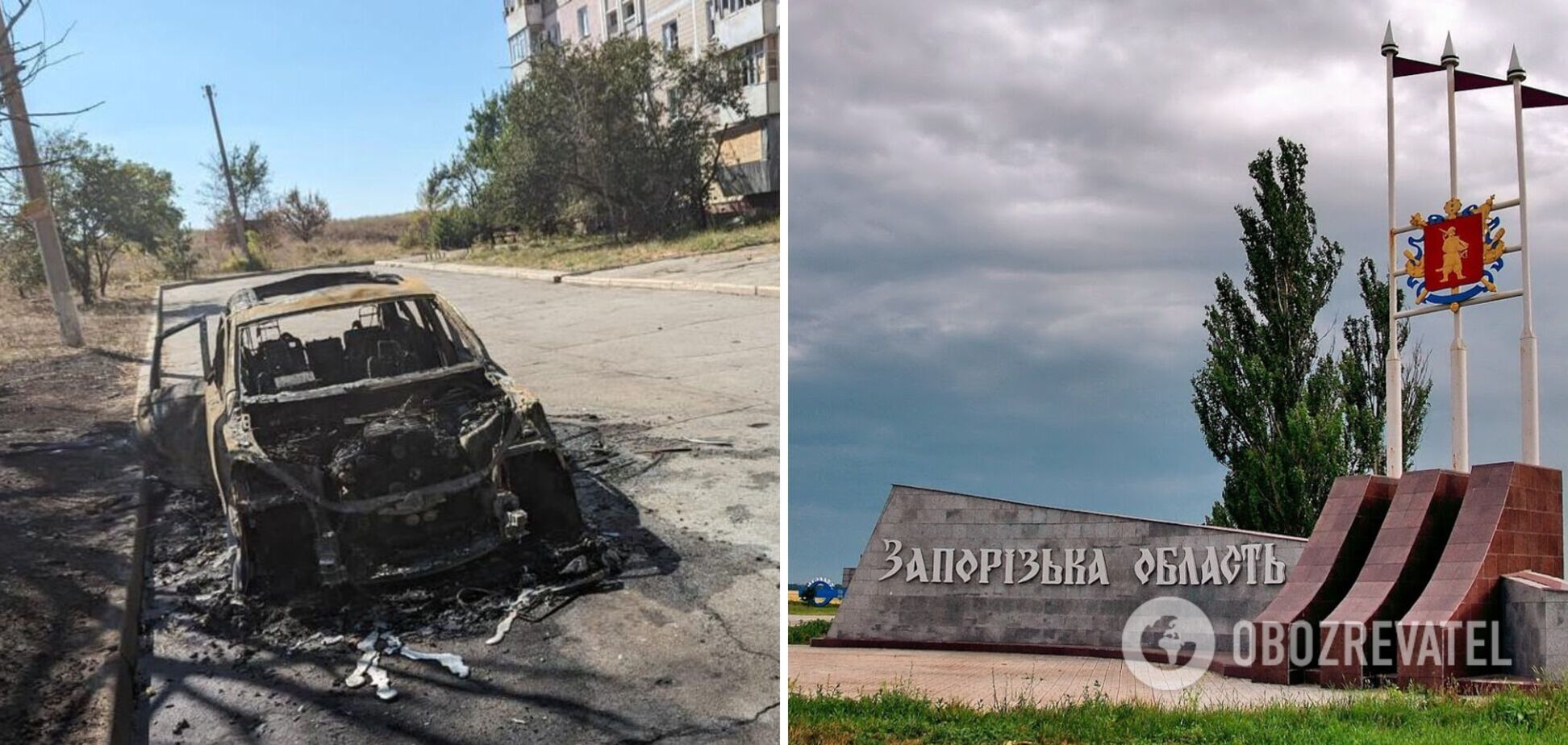 РФ атаковала авто шведских журналистов на Запорожье: в МИД Украины отреагировали. Видео