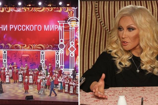 Таїсія Повалій заспівала українською 'Ти ж мене підманула' на концерті 'Пісні русского міра'