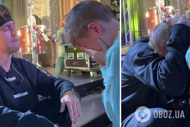 Пивоваров зупинив концерт, щоб втішити хлопчика, який втратив близьку людину: плакали обоє. Зворушливе відео