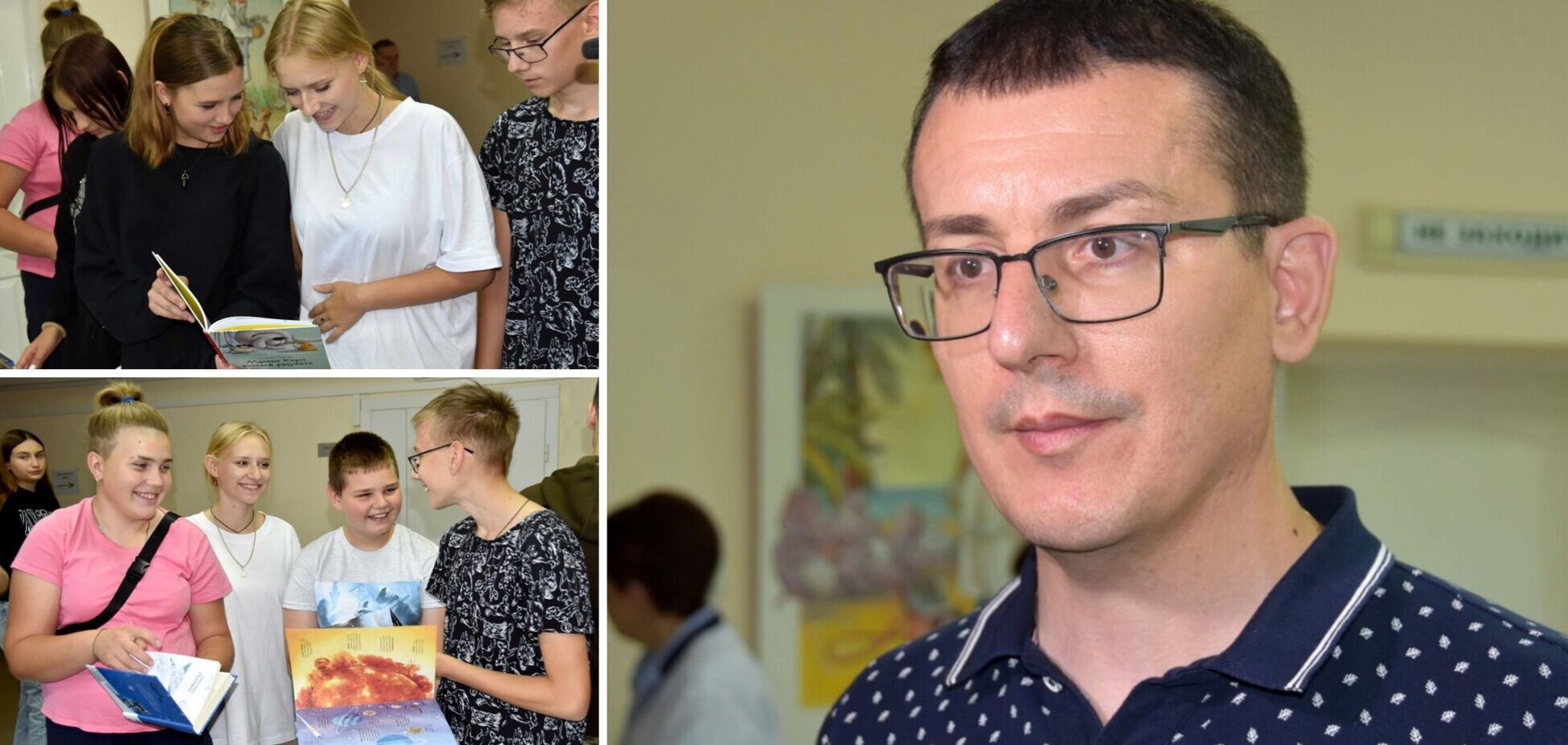 'Книга от Героя': НСЖУ передала позитивные подарки детям из черниговской больницы