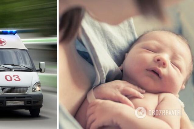 На Черкащині жінка народила дитину в автомобілі швидкої допомоги: це були її девʼяті пологи