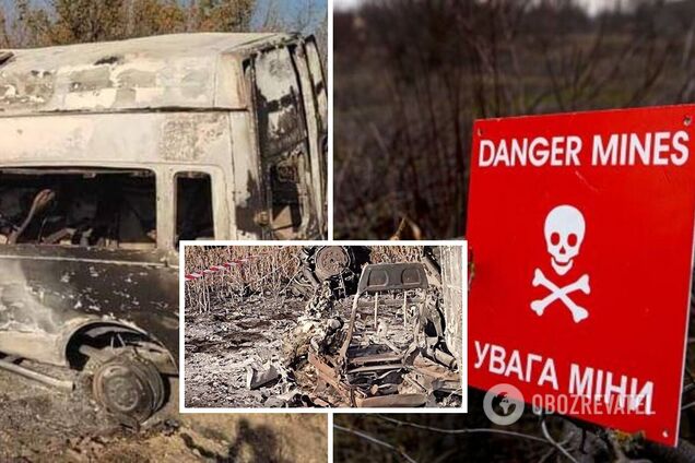 В Николаевской области авто подорвалось на противотанковой мине: 23-летний мужчина погиб на месте. Фото