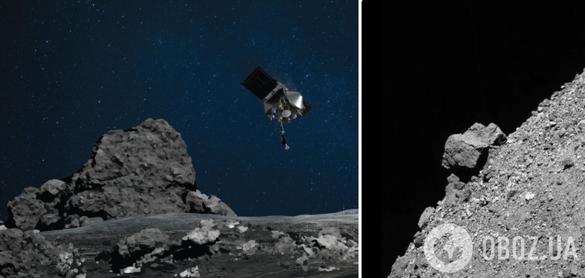 NASA скине на Землю зразки астероїда, який міг би бути 'батьком' життя