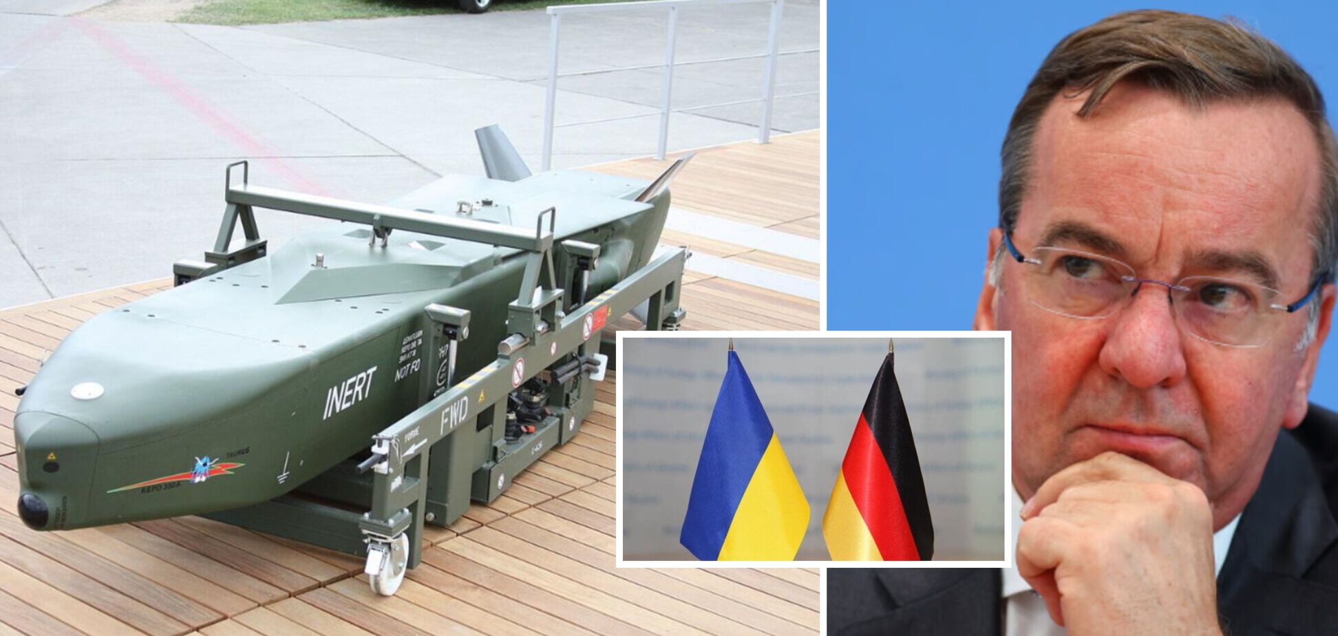 Германия не отказывается передавать Украине ракеты Taurus, но нужно подождать, – Писториус