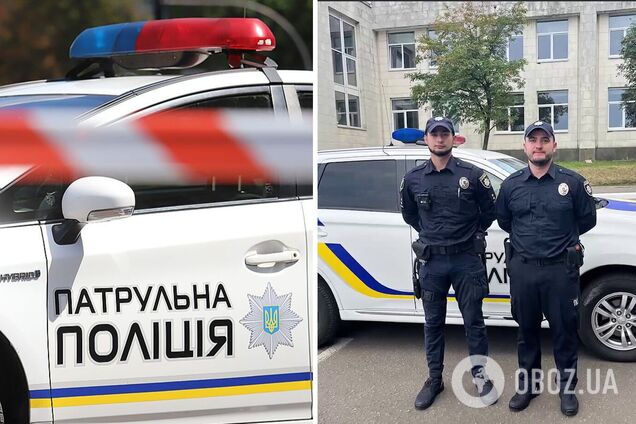 Патрульні допомогли постраждалій