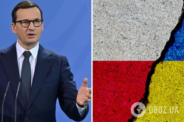 Польський премʼєр Моравецький зробив неоднозначний пас російській пропаганді заявою про зброю