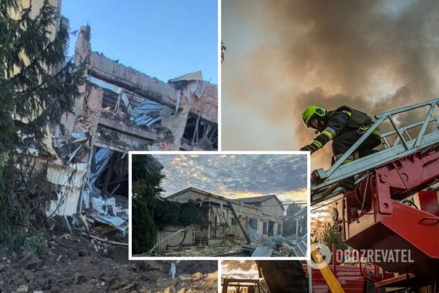 Окупанти завдали шість ударів по Харкову: зруйновано складську будівлю, є постраждалі. Фото