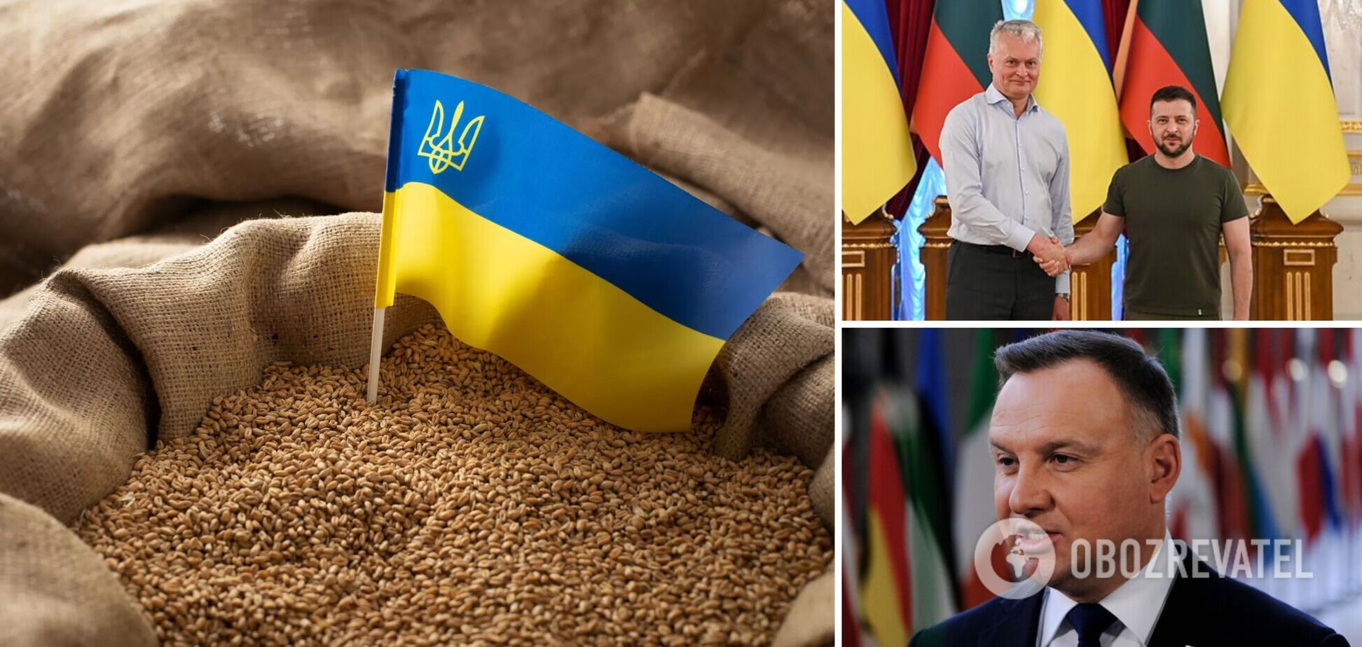 Науседа призвал к разрешению конфликта Украины и Польши
